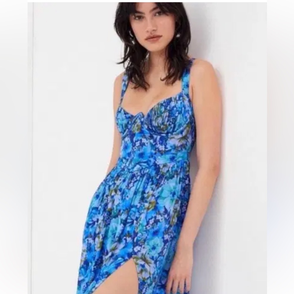 *Like New* FOR LOVE & LEMONS *RARE* Astor Midi Dress - Sexy & Sophisticated!! XS